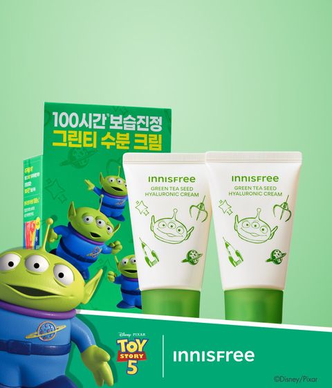 그린티 히알루론산 크림 토이스토리 5 에디션
