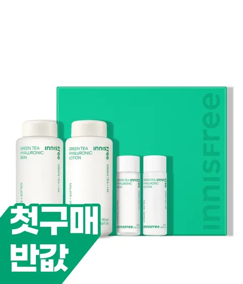 [첫구매] 그린티 히알루론산 스킨케어 2종 세트