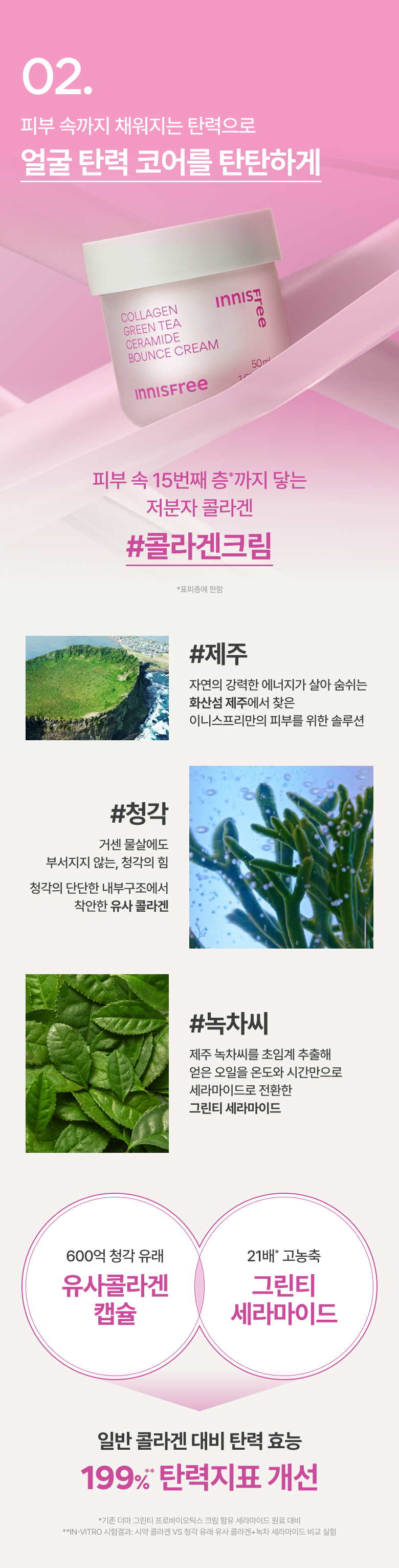 얼굴 탄력 코어를 탄탄하게
